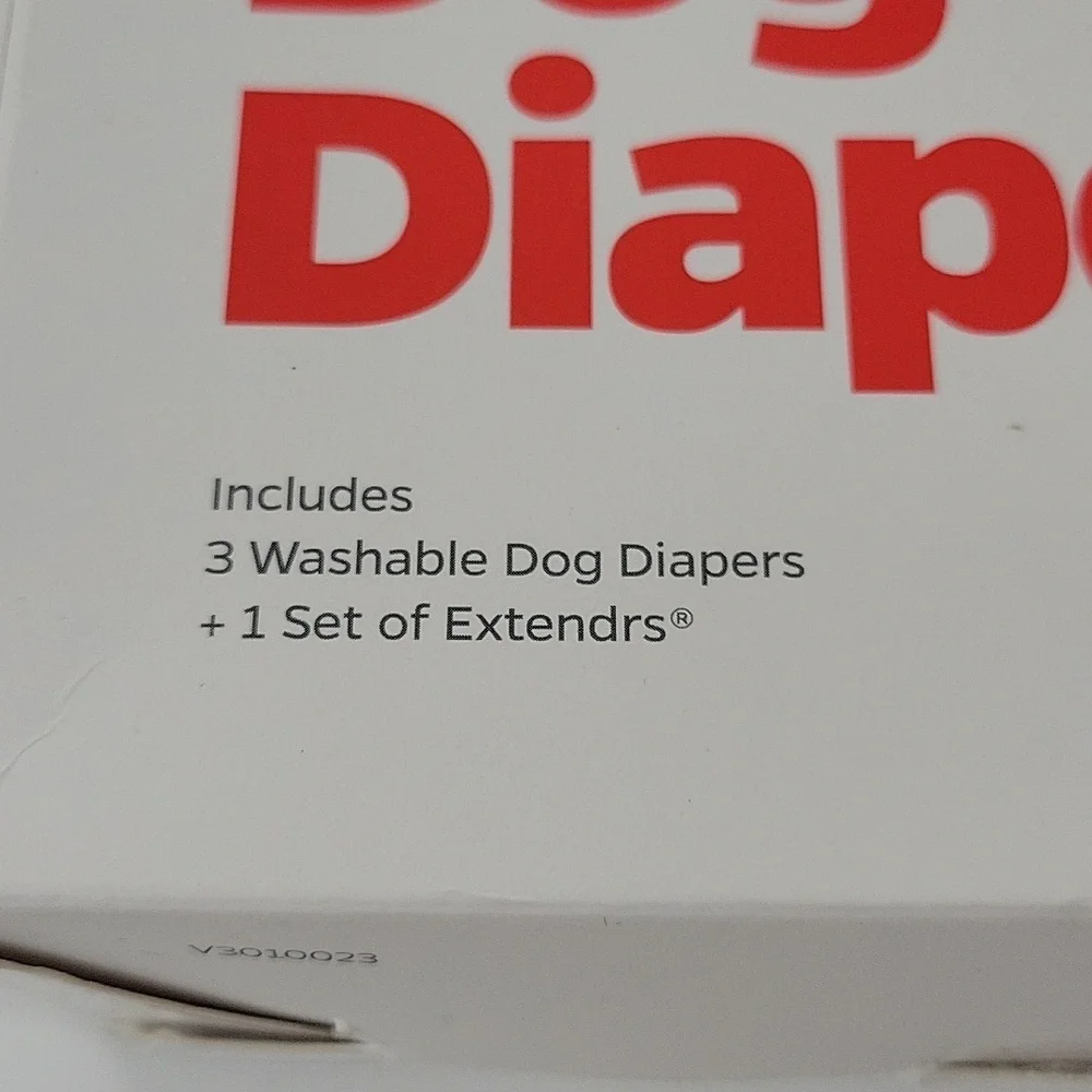 Pet Parents Dog Diapers Trio - Black, Gray, Brown New-unopened Package